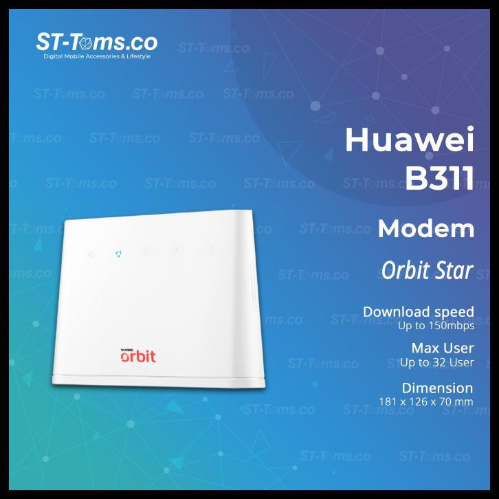 Huawei B311 Modem Router Wifi Telkomsel Orbit Star
