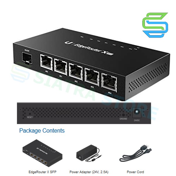 Ubiquiti ER-X-SFP Edge Router Gigabit and SFP