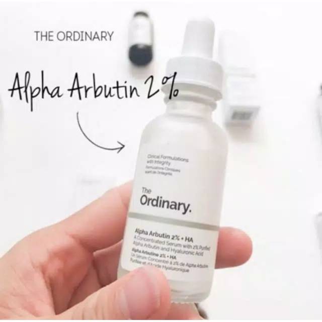 THE ORDINARY ALPHA ARBUTIN 2% + HA 100% ORIGINAL CANADA /VERSI KOREA
