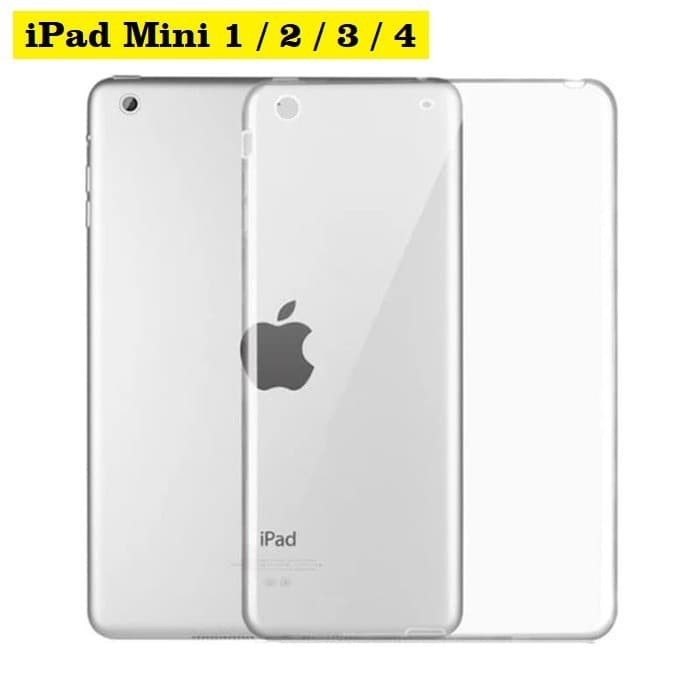 CASE SILIKON BENING IPAD MINI 1 2 3 SOFT JELLY CASE FULL BACK COVER