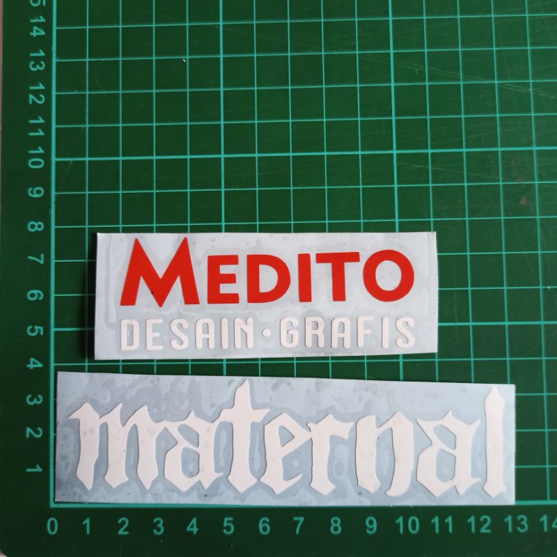 Sticker Cutting MATERNAL