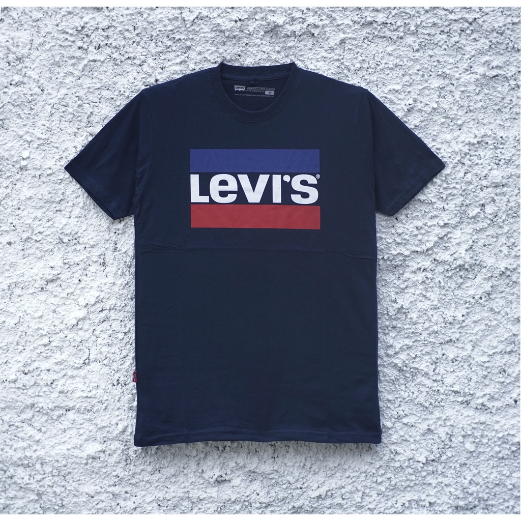 Kaos Levi's | Kaos Pria | Graphic Navy | KLPGRPHC - 04