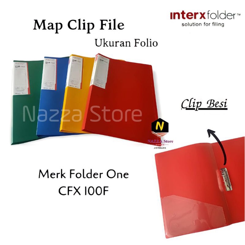 

FOLDER ONE Map Clip file Map Jepit 1 pcs