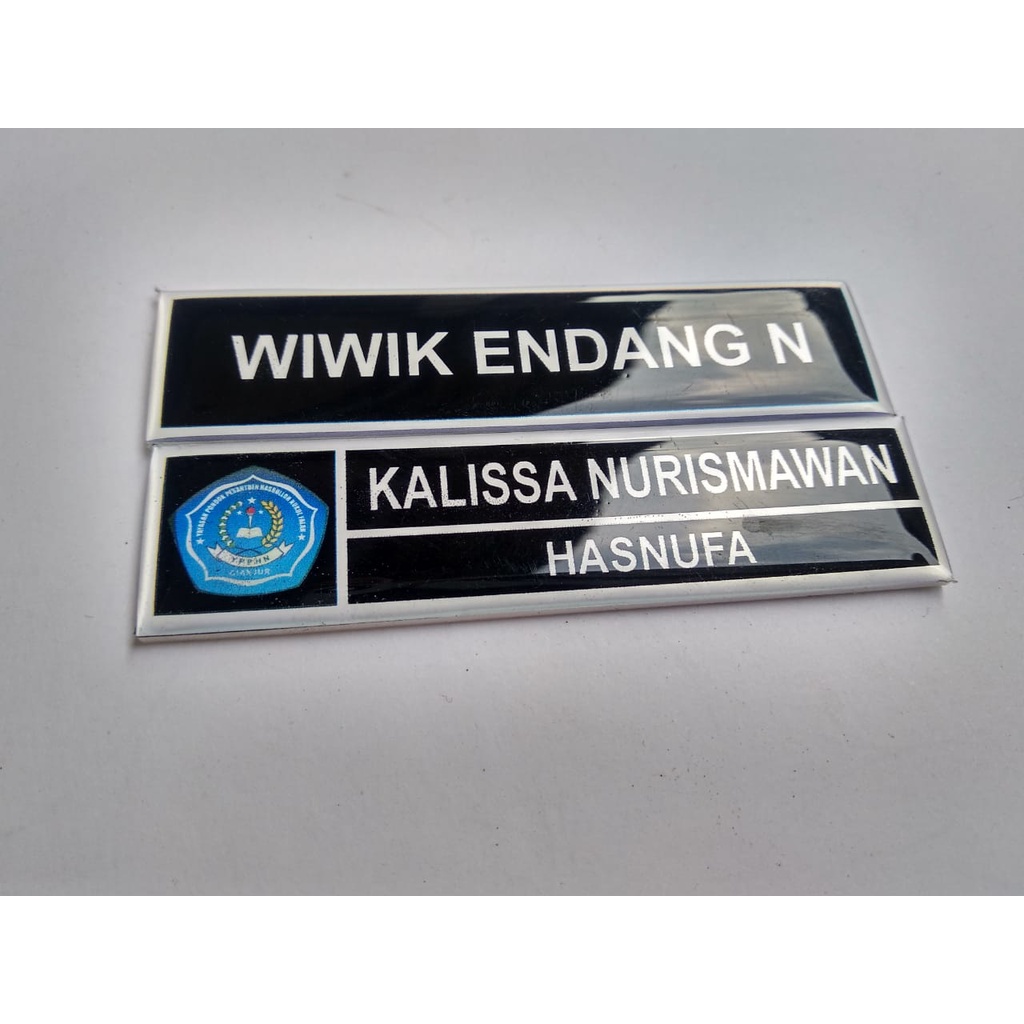 Jual Nama Dada atau Name Tag atau Papan Nama PNS PDH Shopee Indonesia