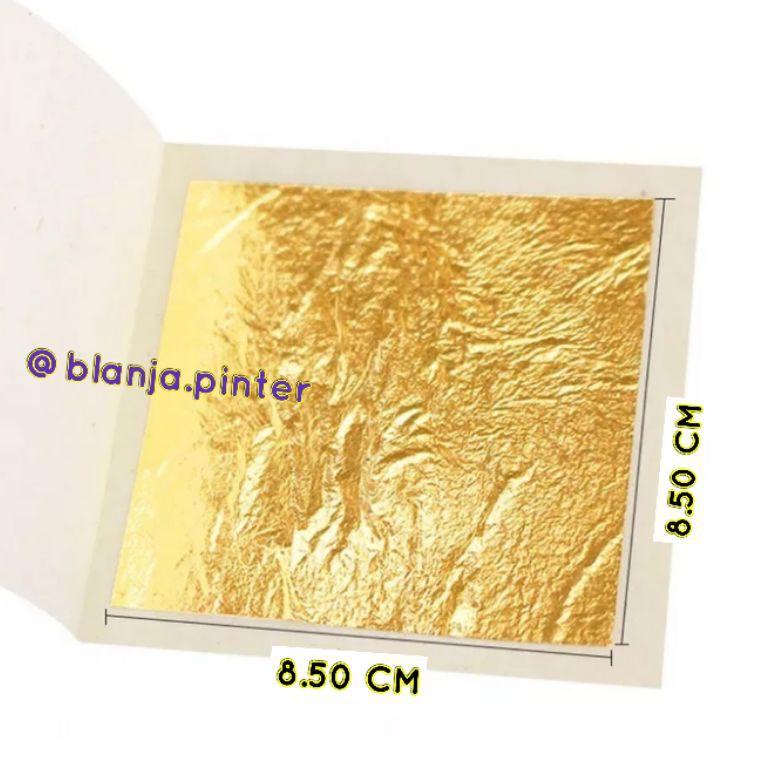 

[DISCOUNT JDW69] ⭐⭐⭐ IMPORT PREMIUM EDIBLE 24K GOLD LEAF BISA DIMAKAN Terkini