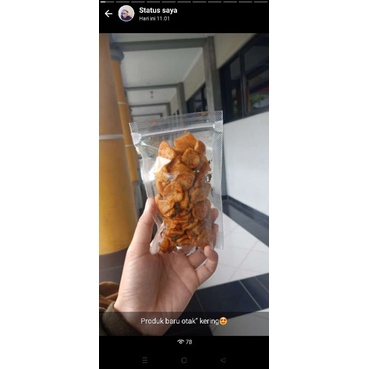 

otak otak kering daun jeruk