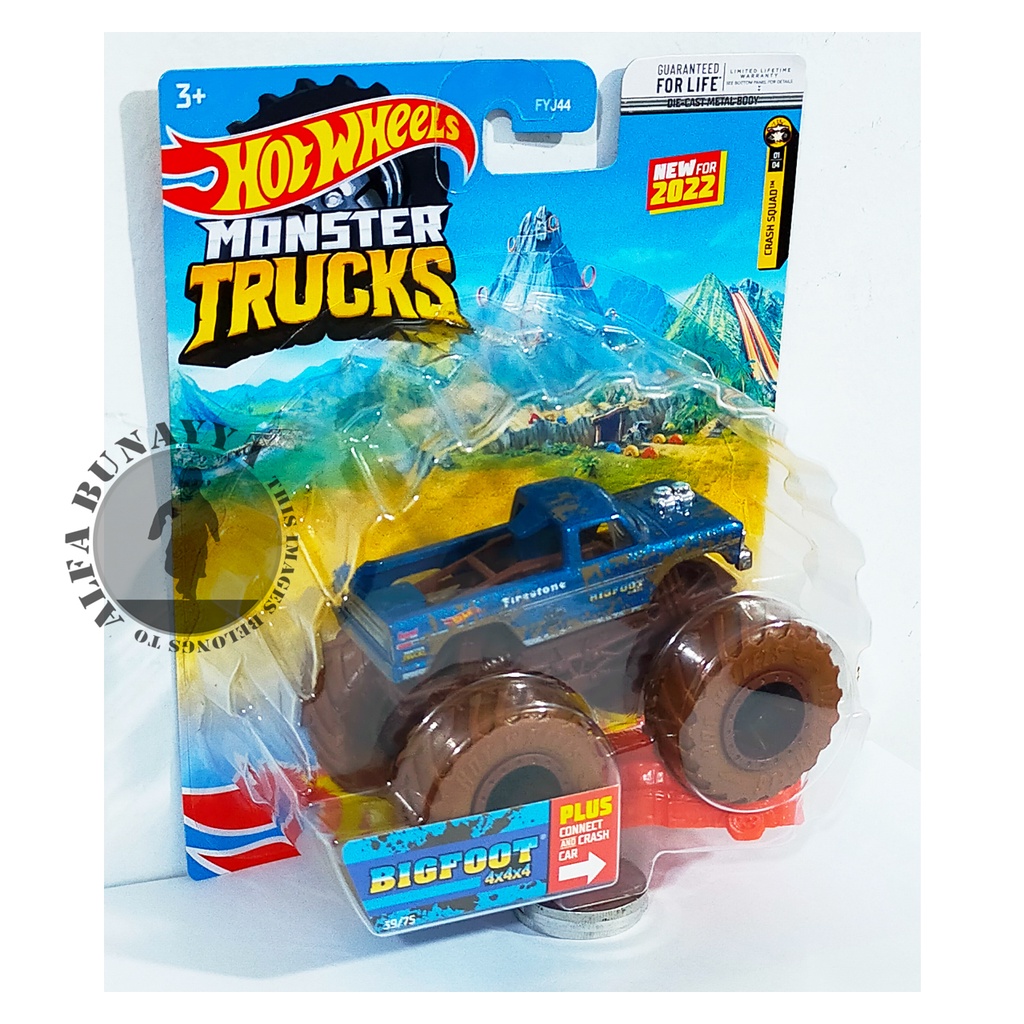 Hot Wheels Monster Trucks - FORD PICK UP BIGFOOT SERIES - Hotwheels Truck Original