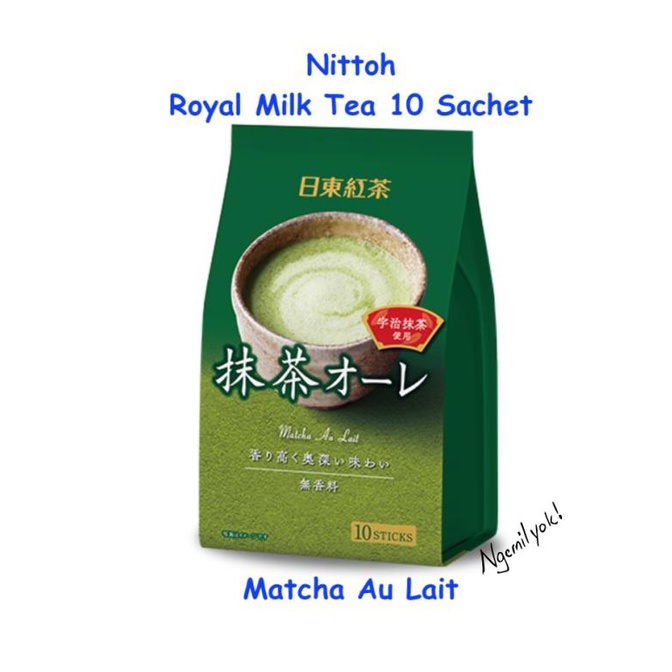 

Big Sale Nittoh Tea - Royal Milk Tea - 10 Sachet - Nittoh Kocha Japan - Matcha Big Sale