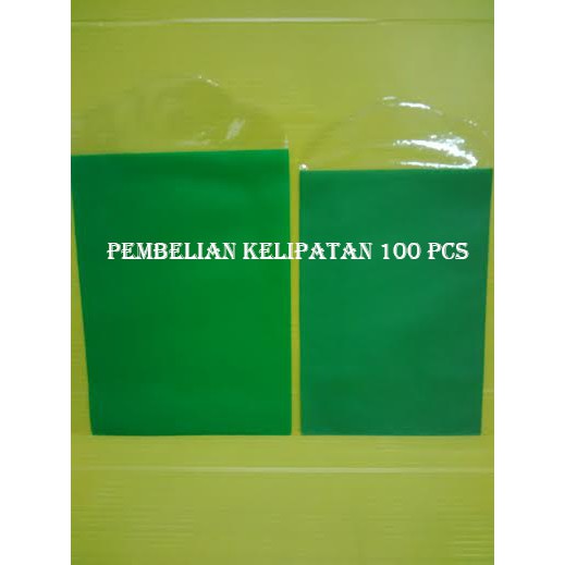 

Plastik Iuran Kartu Tabungan Uk 12 x 17 Warna Hijau