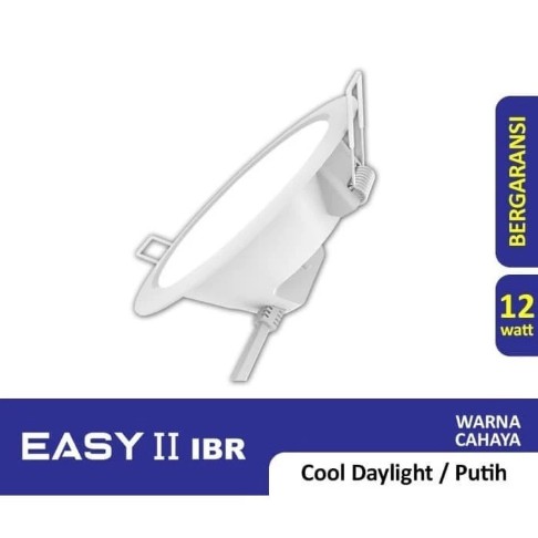 Lampu Downlight LED Hannochs Easy II IBR 12 Watt Ceiling Lamp - Putih