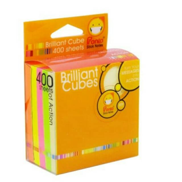 

Sticky Notes Pronto Brilliant Cube Warna Warni