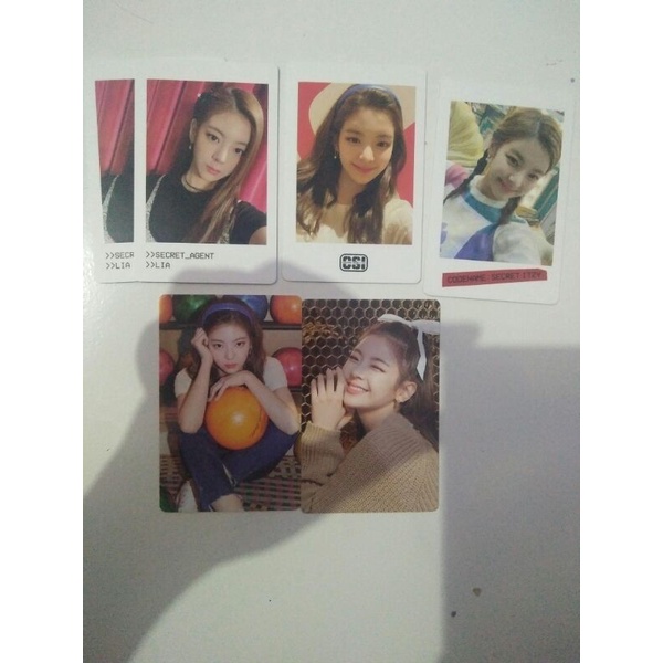 ITZY LIA CSI TRADING CARD
