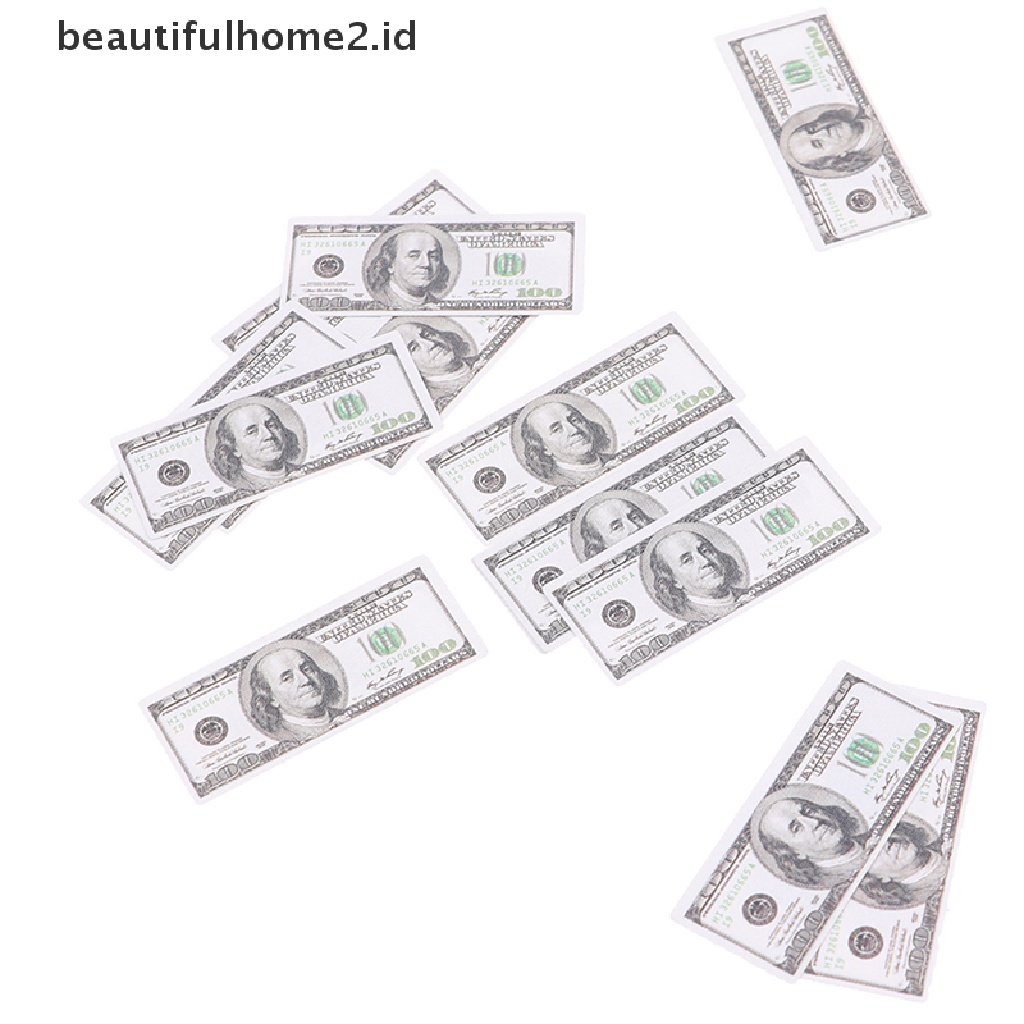 (beautifulhome2.id) 10 Set Miniatur Note / Memo Skala 1: 12 Untuk Aksesoris Rumah Boneka