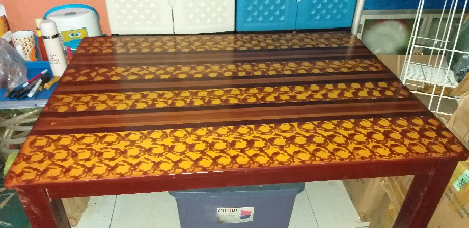 Meja Makan Kayu 4kursi