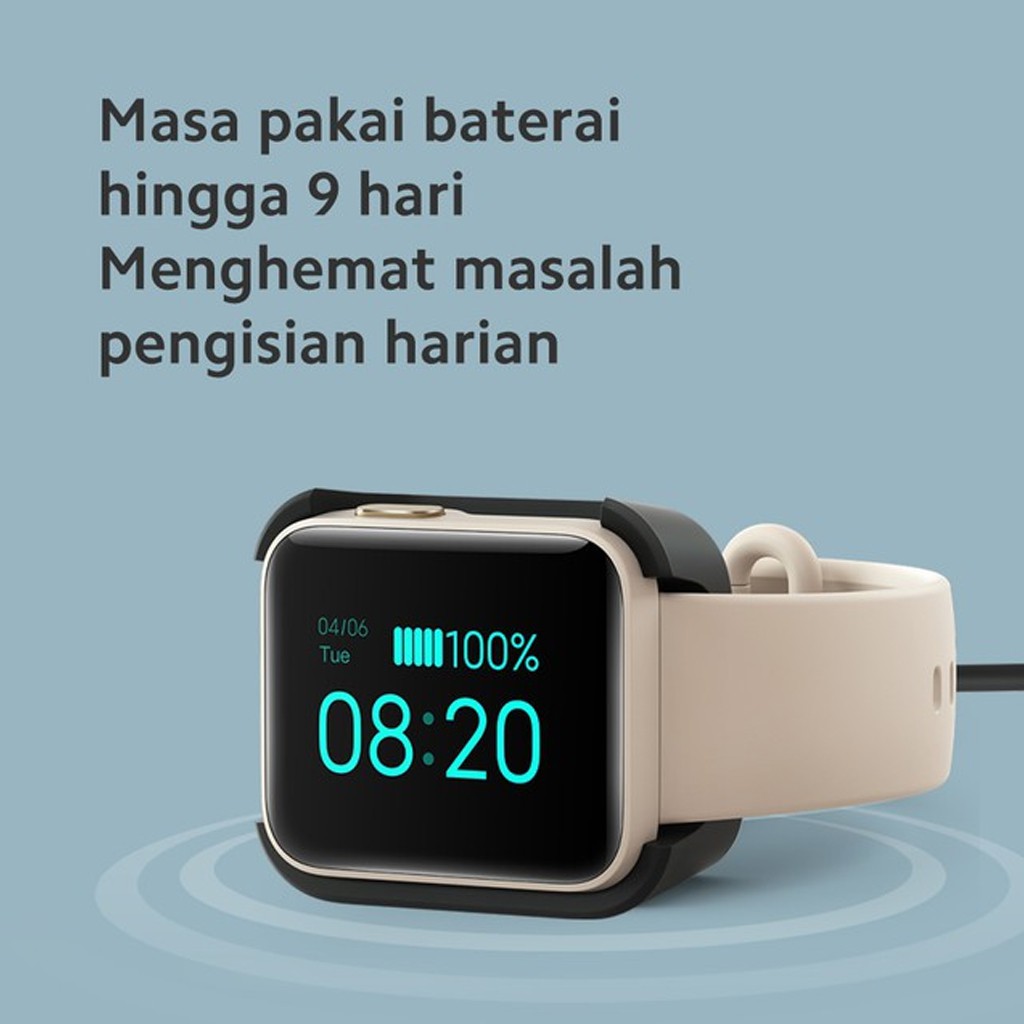 Xiaomi Mi Watch Lite Layar TFT 1.4&quot; Tahan Air Hingga 5 ATM Dilengkapi GPS + GLONASS Baterai Bertahan