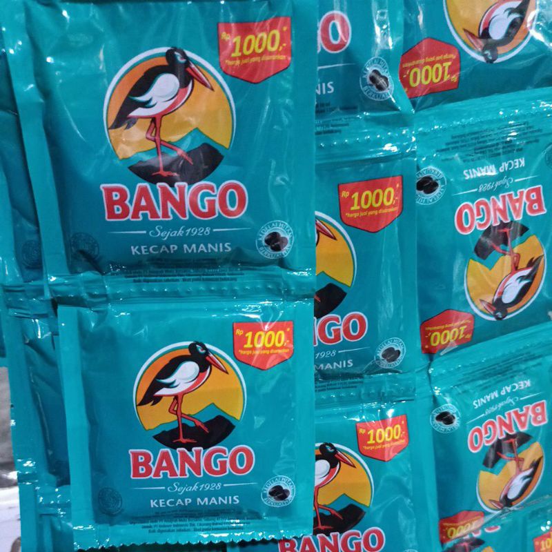 Kecap Bango 1 Renteng 12 Sachet x 20 ml // Kecap Bango 1000