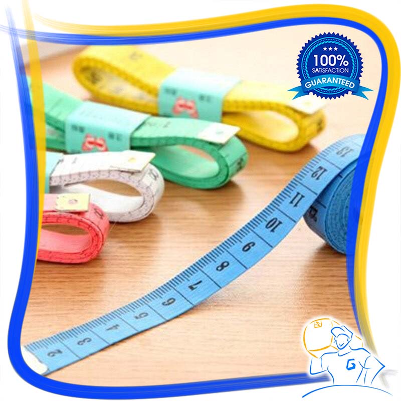 METERAN JAHIT / METERAN KAIN ALAT UKUR MULTIFUNGSI 150CM/ METERAN BAJU