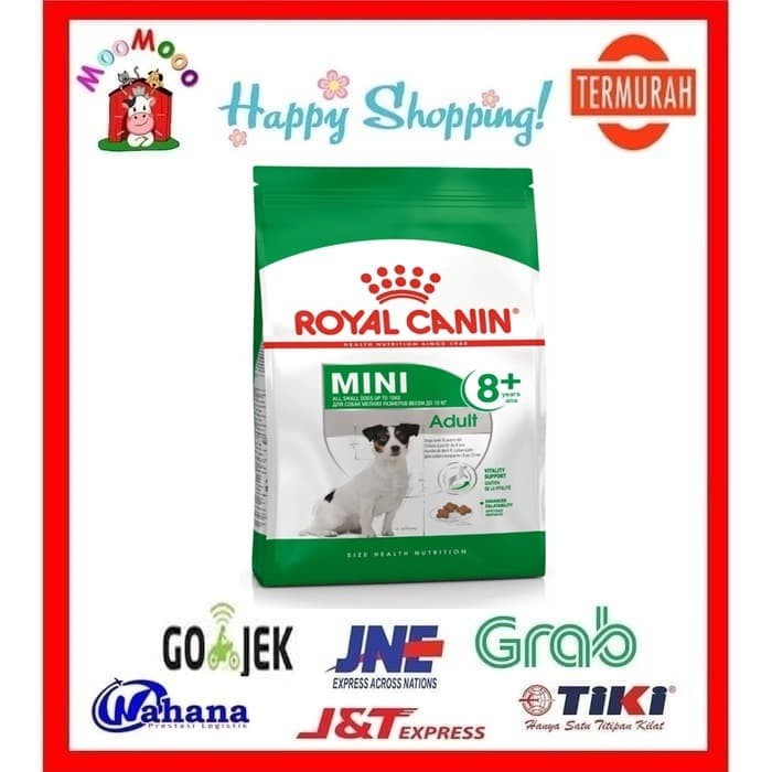 Royal Canin Mini Adult 8+ 2kg - Makanan Anjing Senior / Dog Food