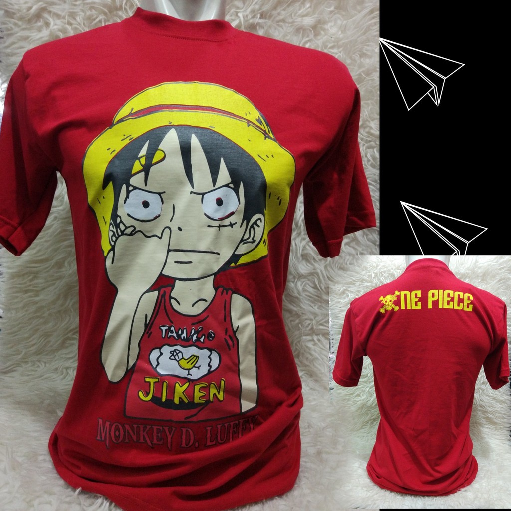 Baju anime - Kaos Anime One Piece Lengan pendek 03