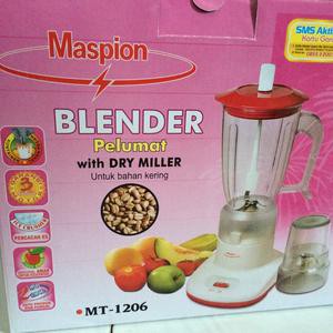 MASPION Blender With Dry Miller MASPION MT1206 (Kontainer Tahan Pecah) Mt 1206