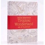 

Millie Marotta's tropical wonderland set of 3 journals