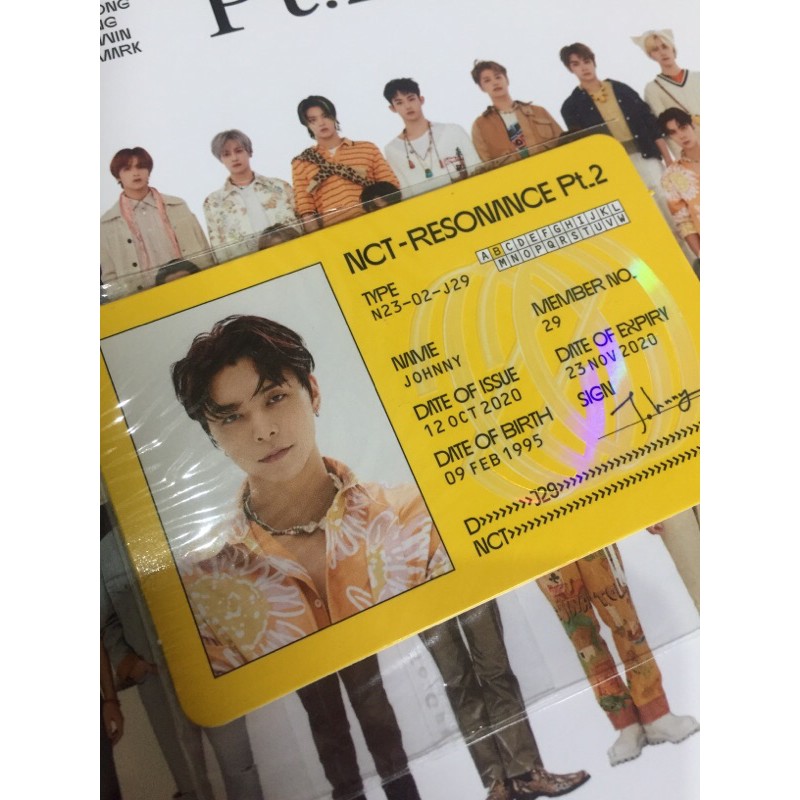 Id card johnny departure