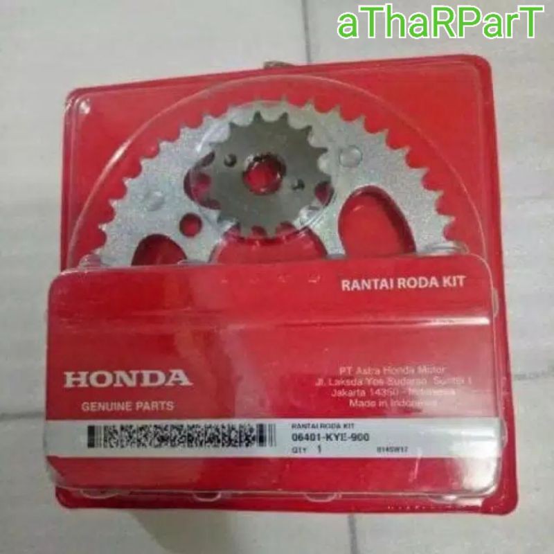 gear set new verza 150 sonic 150 megapro