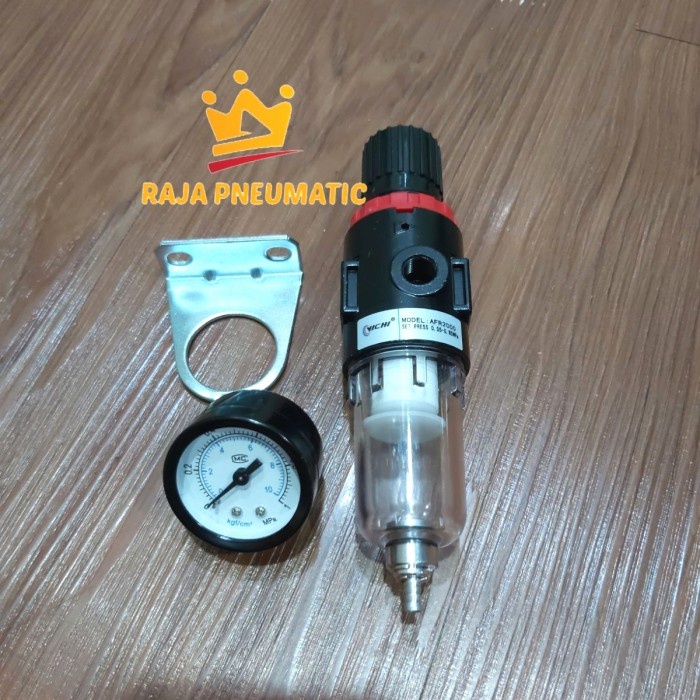 

FILTER REGULATOR PNEUMATIC AIRTAC 1/4 1 TABUNG TIPE AFR-2000