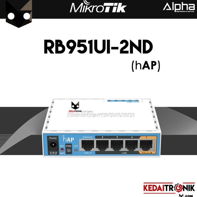 Jual Mikrotik Router Rb951Ui-2Nd Hap Rb 951Ui 2Nd Rb951 - Murah ...