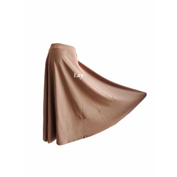 Rok Jodda Scuba Premium // Rok Payung murah // Rok Scuba premium-Moca