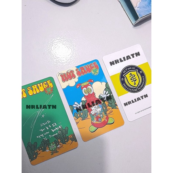 Haechan boring ver, haechan ar clip, haechan welkit nct 127 (signed ver)