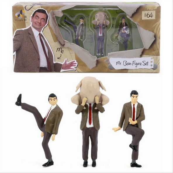 Miniature Figure Mr Bean Tiny figure 1/64 diecast