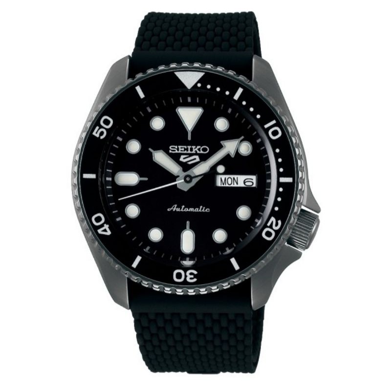 Jam Tangan Pria Seiko 5 Sports SRPD65K2 Automatic Hitam 42.5mm