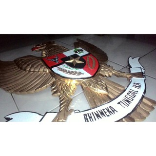  Lambang  Garuda Ukiran  Kayu  Size 40cm Shopee Indonesia