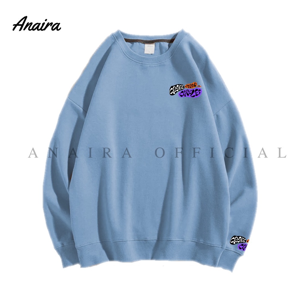 CREATE YOUR CIRCLES SWEATER CREWNECK ANAIRAOFFICIAL