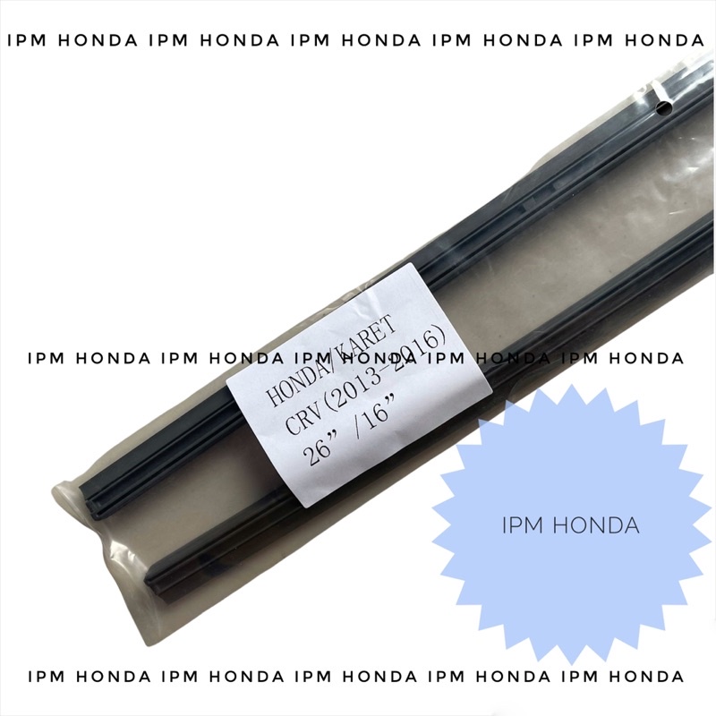 Karet Rubber Wiper Blade Refill Honda HRV 2015-2021 Freed 2010-2015 CRV GEN 3 RE RE1 RE3 2007-2012 CRV GEN 4 RM RM1 RM3 2013-2017 Jazz S RS GE8 2009-2013 GK5 2014-2021