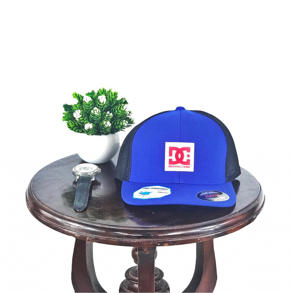 Topi DC Mesher Trucker Nautical Blue Original