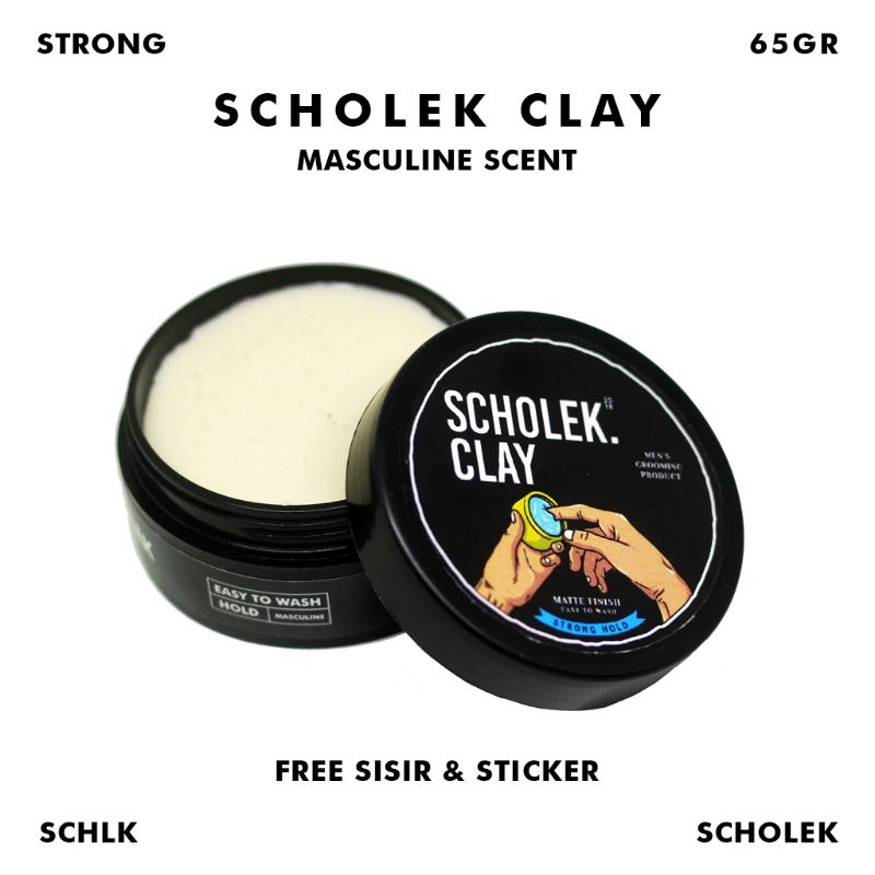 CLAY POMADE | SCHOLEK CLAY 65gr