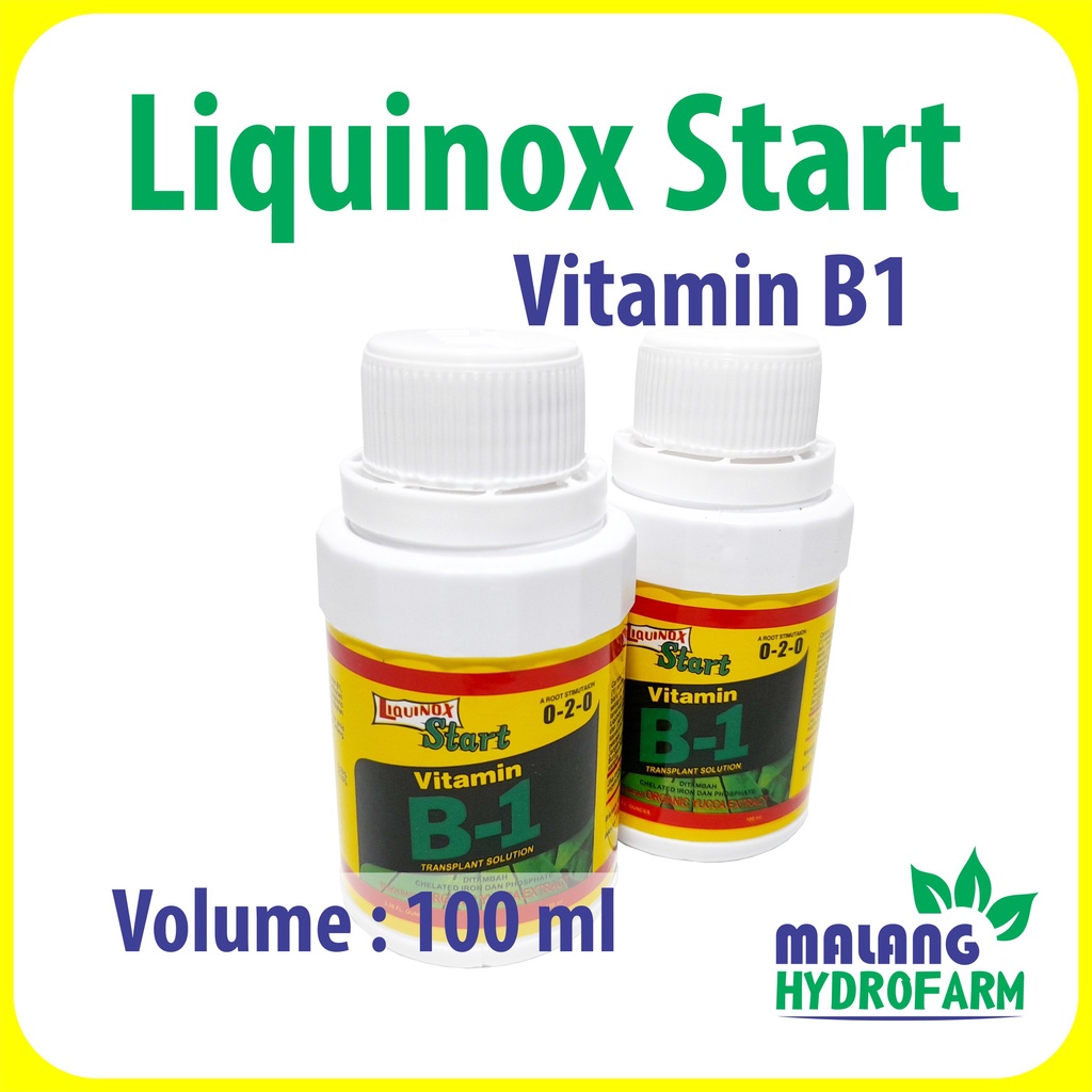 Jual Liquinox Start Vitamin B1 100 Ml Hormon Tanaman Pertumbuhan Akar ...