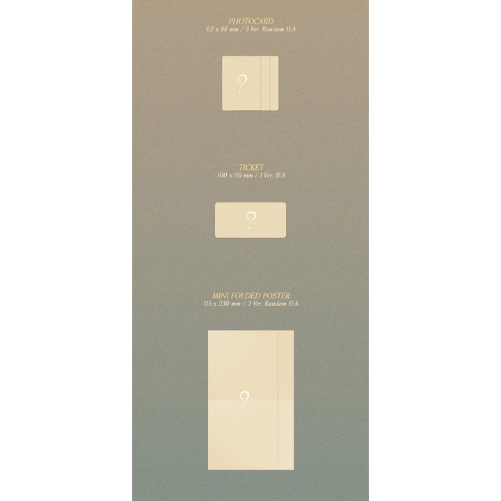 (Jewel case) KIHYUN - The 1st Single Album VOYAGER