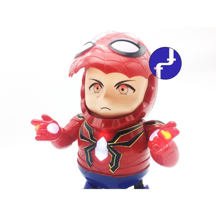 ROBOT SPIDERMAN SUPER HERO DANCE TOPENG BISA DIBUKA