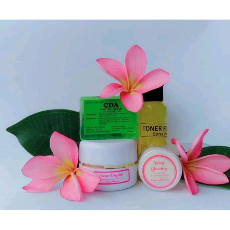 Cream Pemutih Wajah / Paket Normal Glowing zayora New Pakaging