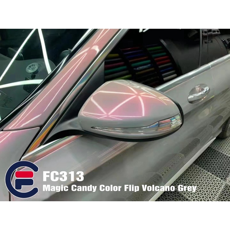 Sticker Mobil Magic Candy Color Flip Volcano GREY Merk FANCHI UK.1.52M X 18M/ROLL (STICKER NO.1)