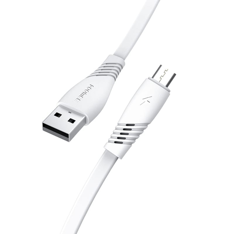 Kabel Data Foomee Cable NS10 Fast Charging 2.1A Cable Data Micro USB 100 Cm Ori