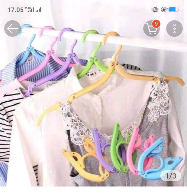Hanger Baju Lipat