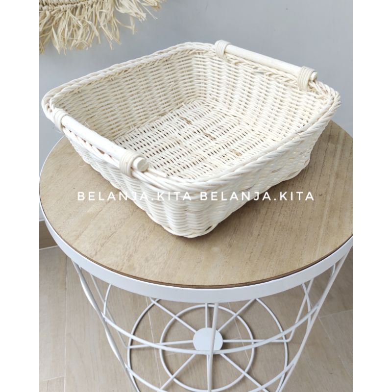 hampers rotan/keranjang hantaran rotan hitss