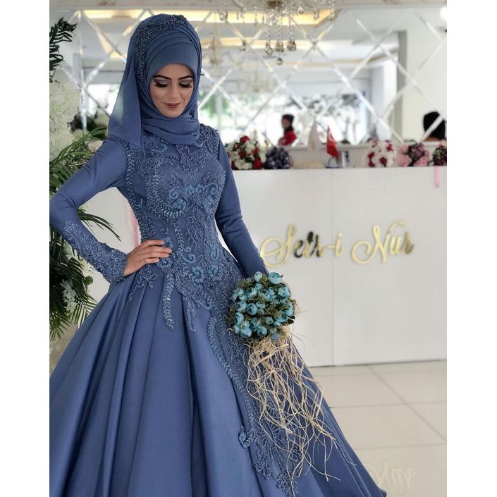 baju pengantin muslim