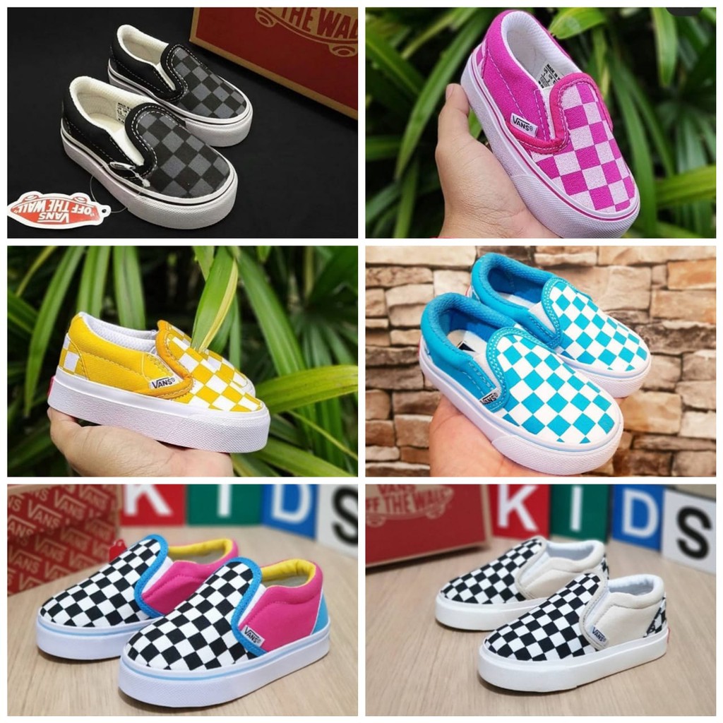 Premium sneakers kids Sepatu anak Perempuan / sepatu anak laki-laki VANS Kids Catur