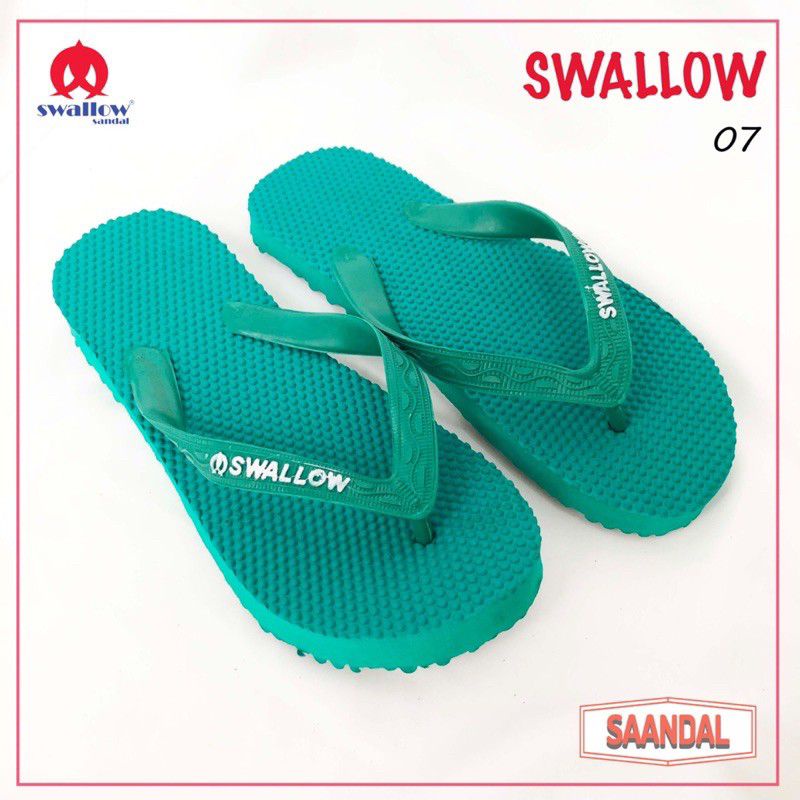 Sandal jepit Swallow  duri ORIGINAL dewasa &amp; anak warna warni grigi  (Size 7-10,5)