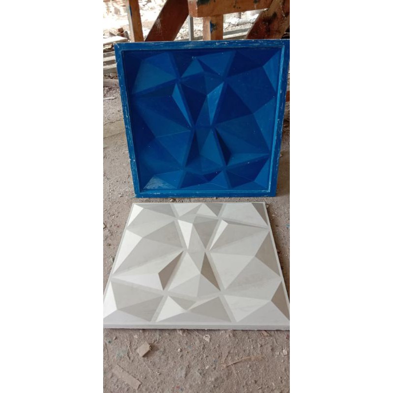 Cetakan Panel 3D 50x50